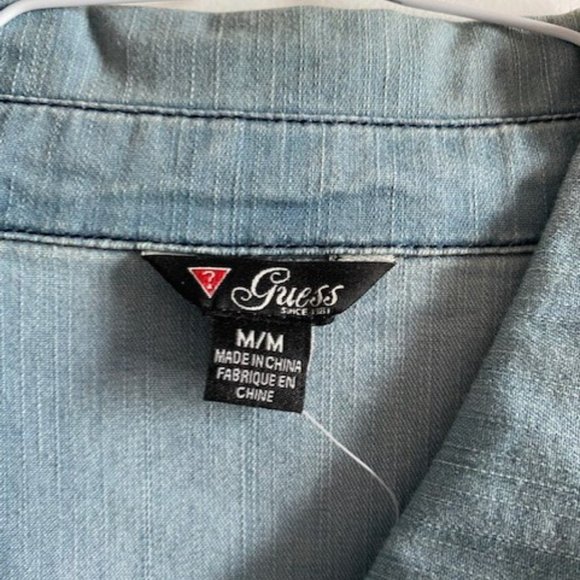 Guess Demin Shirt NEW with tag - Picture 2 of 8